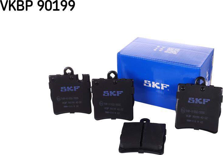 SKF VKBP 90199 - Тормозные колодки, дисковые, комплект autosila-amz.com