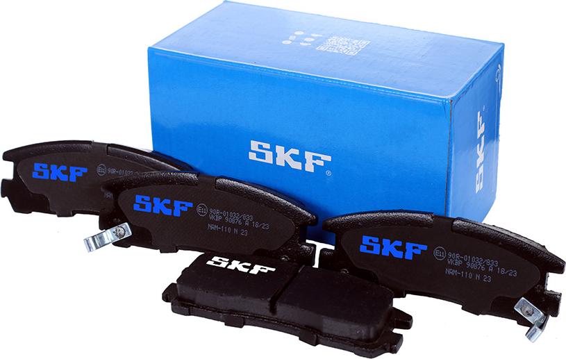 SKF VKBP 90876 A - Тормозные колодки, дисковые, комплект autosila-amz.com