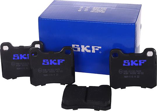 SKF VKBP 90302 - Тормозные колодки, дисковые, комплект autosila-amz.com