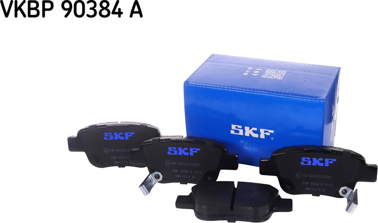 SKF VKBP 90384 A - Тормозные колодки, дисковые, комплект autosila-amz.com