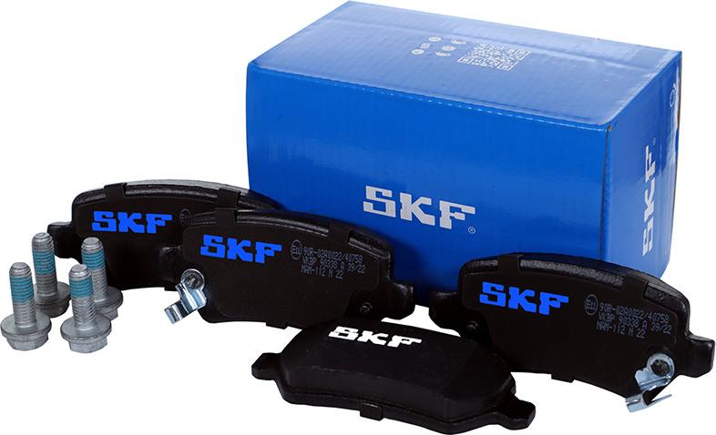 SKF VKBP 90338 A - Тормозные колодки, дисковые, комплект autosila-amz.com