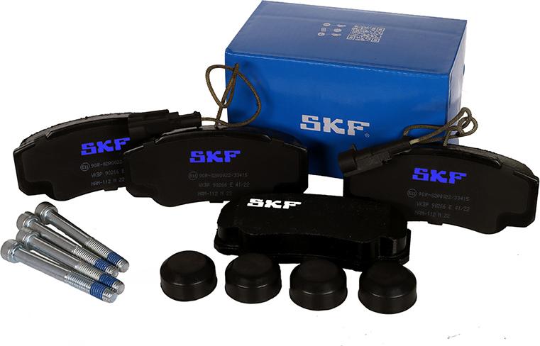 SKF VKBP 90266 E - Тормозные колодки, дисковые, комплект autosila-amz.com