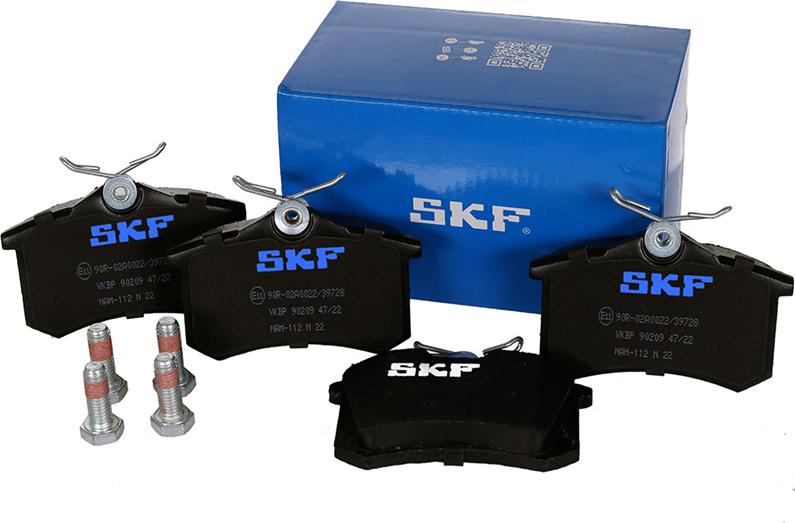 SKF VKBP 90209 - Тормозные колодки, дисковые, комплект autosila-amz.com