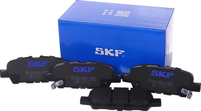 SKF VKBP 90204 A - Тормозные колодки, дисковые, комплект autosila-amz.com