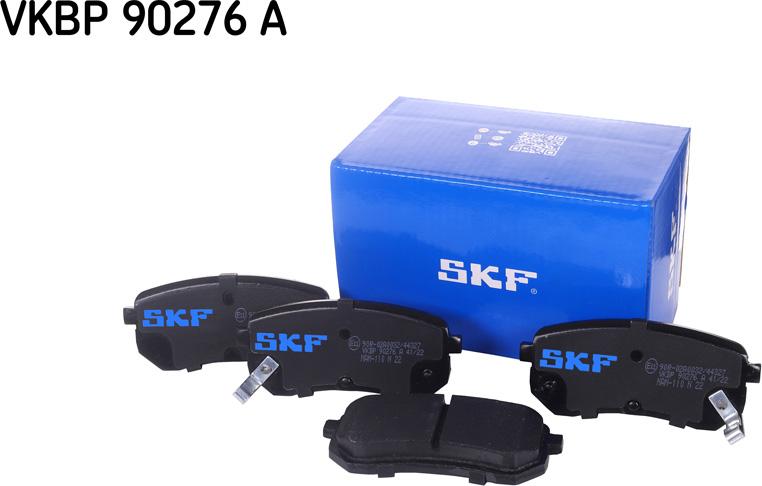 SKF VKBP 90276 A - Тормозные колодки, дисковые, комплект autosila-amz.com