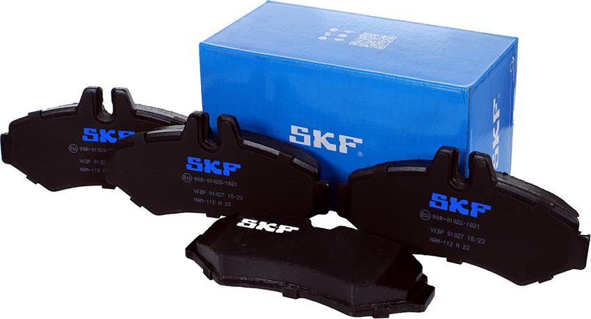 SKF VKBP 91027 - Тормозные колодки, дисковые, комплект autosila-amz.com