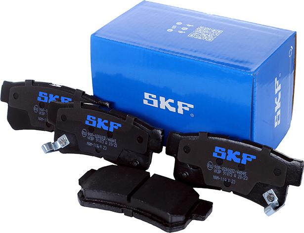 SKF VKBP 91073 A - Тормозные колодки, дисковые, комплект autosila-amz.com