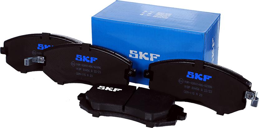 SKF VKBP 80456 A - Тормозные колодки, дисковые, комплект autosila-amz.com
