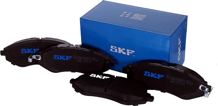 SKF VKBP 80460 A - Тормозные колодки, дисковые, комплект autosila-amz.com