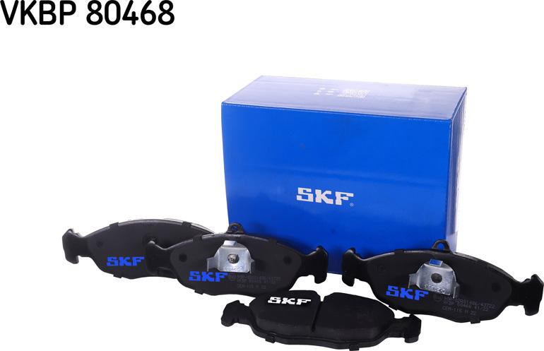 SKF VKBP 80468 - Тормозные колодки, дисковые, комплект autosila-amz.com
