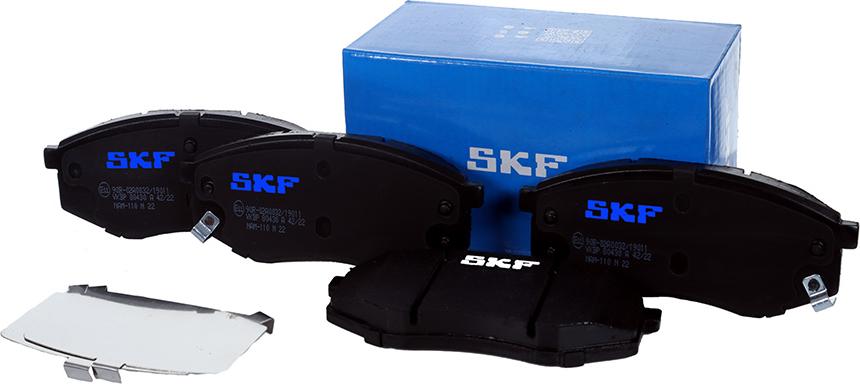 SKF VKBP 80430 A - Тормозные колодки, дисковые, комплект autosila-amz.com