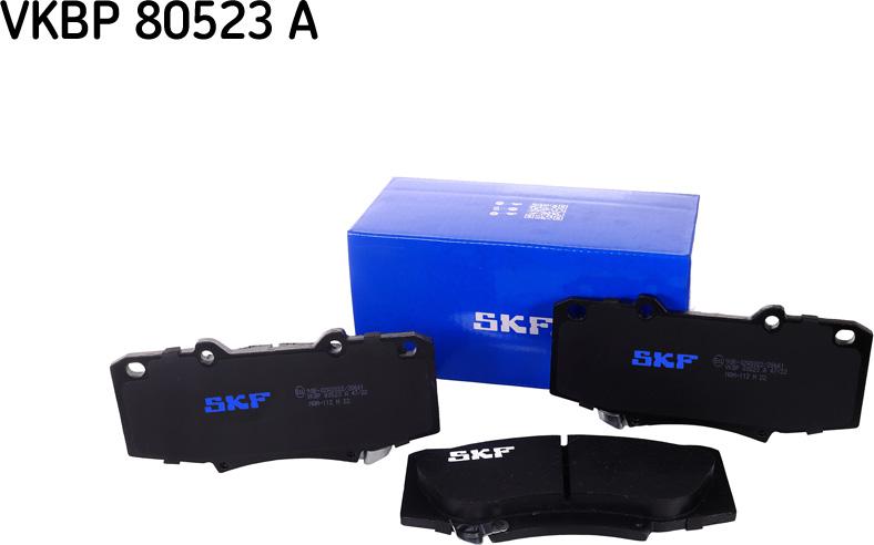 SKF VKBP 80523 A - Тормозные колодки, дисковые, комплект autosila-amz.com