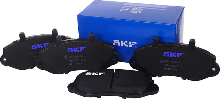 SKF VKBP 80522 - Тормозные колодки, дисковые, комплект autosila-amz.com