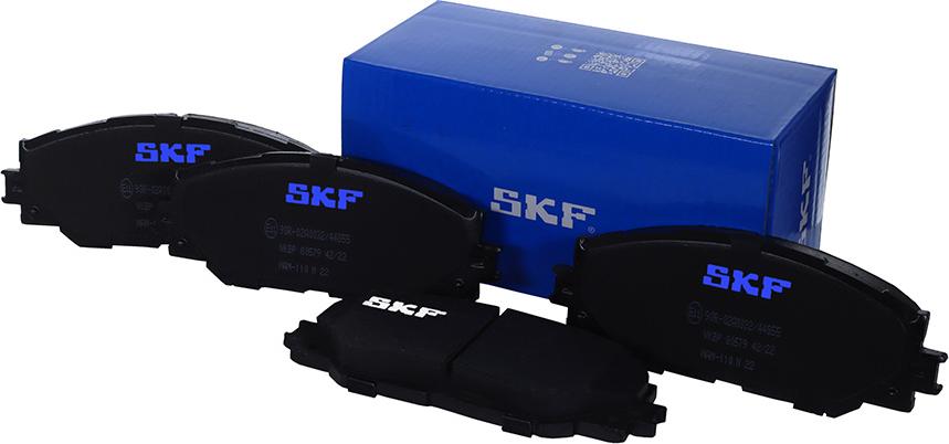SKF VKBP 80579 - Тормозные колодки, дисковые, комплект autosila-amz.com