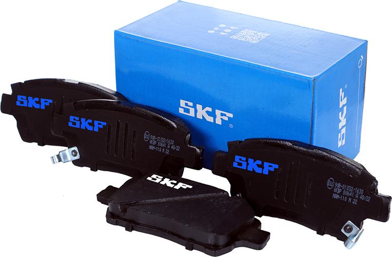 SKF VKBP 80641 A - Тормозные колодки, дисковые, комплект autosila-amz.com