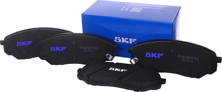 SKF VKBP 80636 A - Тормозные колодки, дисковые, комплект autosila-amz.com