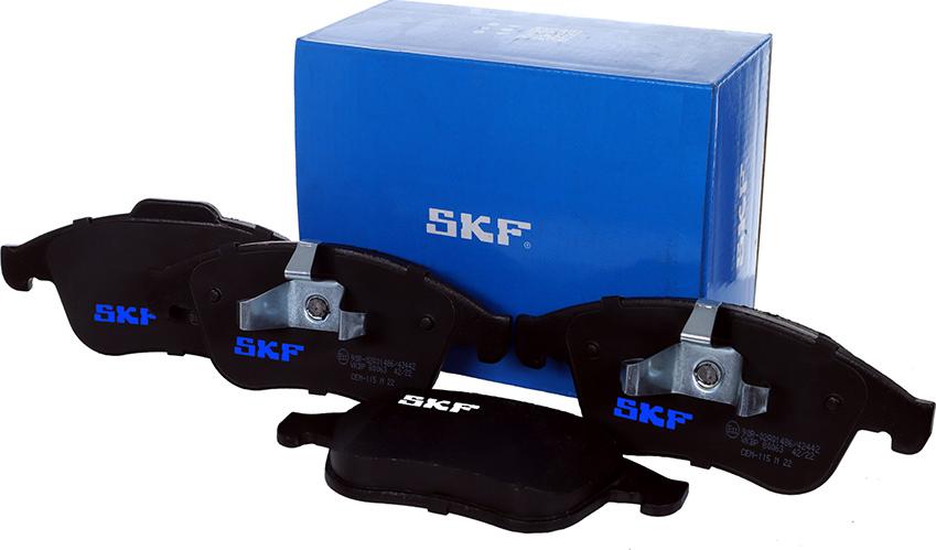 SKF VKBP 80063 - Тормозные колодки, дисковые, комплект autosila-amz.com