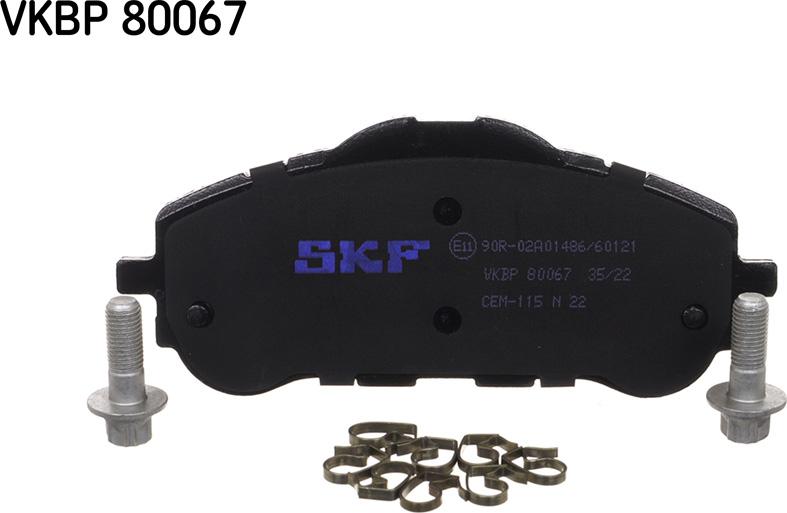 SKF VKBP 80067 - Автозапчасть autosila-amz.com