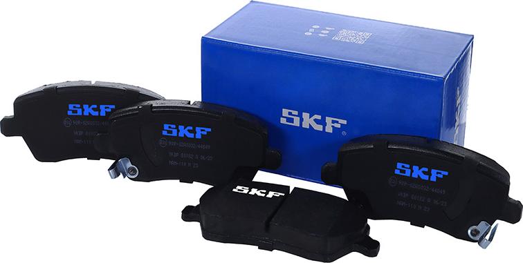 SKF VKBP 80182 A - Тормозные колодки, дисковые, комплект autosila-amz.com