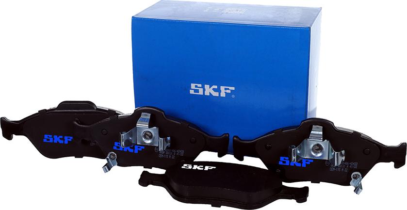 SKF VKBP 80131 A - Тормозные колодки, дисковые, комплект autosila-amz.com