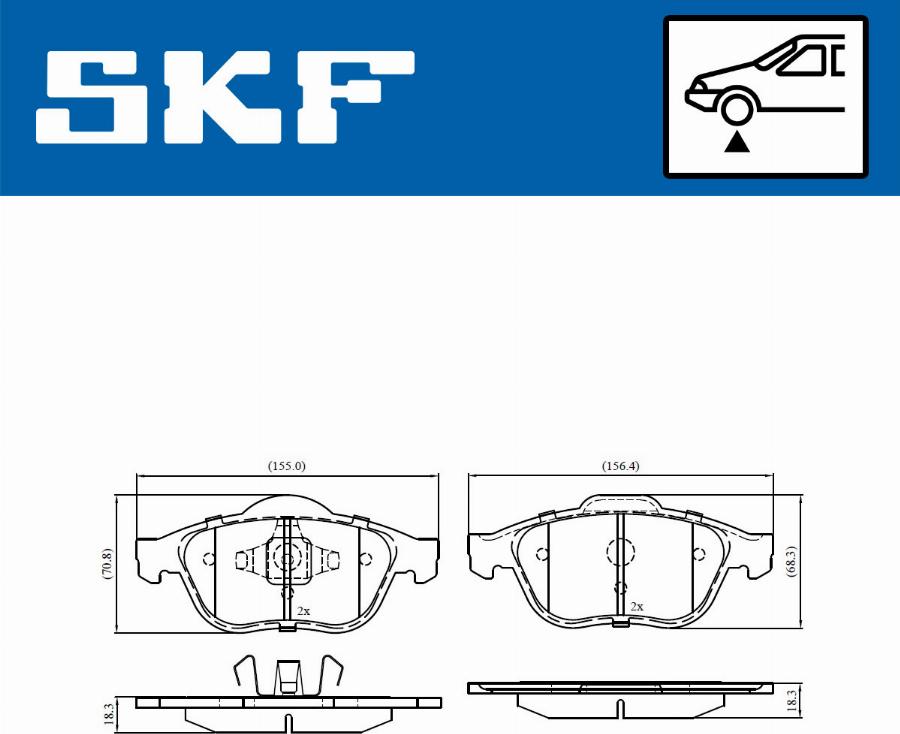 SKF VKBP 80133 - Автозапчасть autosila-amz.com