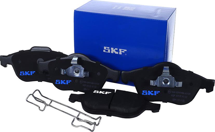 SKF VKBP 80133 - Тормозные колодки, дисковые, комплект autosila-amz.com