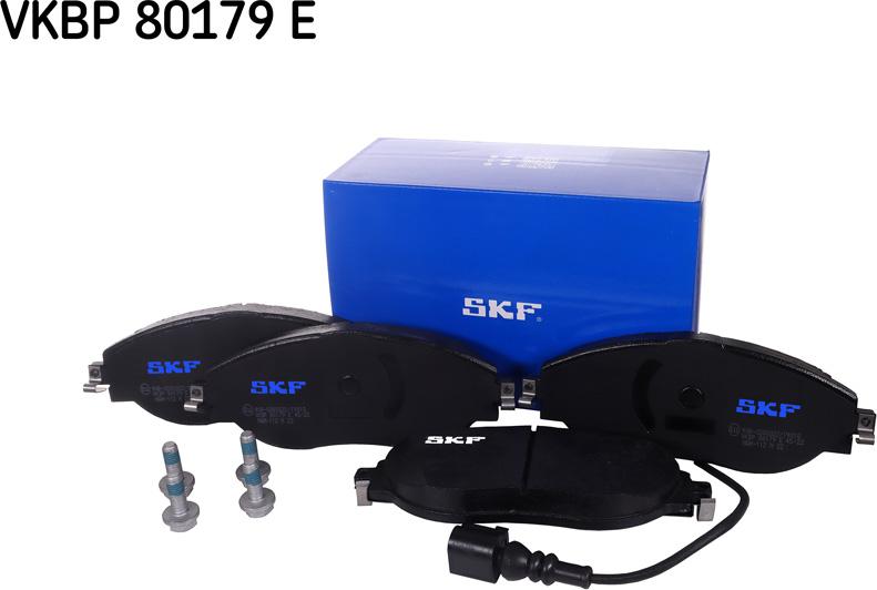 SKF VKBP 80179 E - Тормозные колодки, дисковые, комплект autosila-amz.com