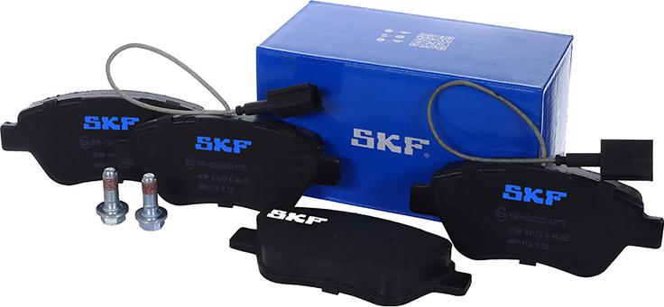 SKF VKBP 80173 E - Тормозные колодки, дисковые, комплект autosila-amz.com