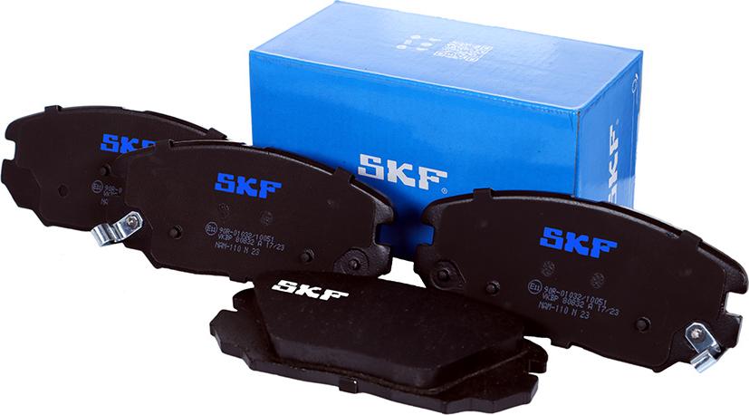 SKF VKBP 80832 A - Тормозные колодки, дисковые, комплект autosila-amz.com
