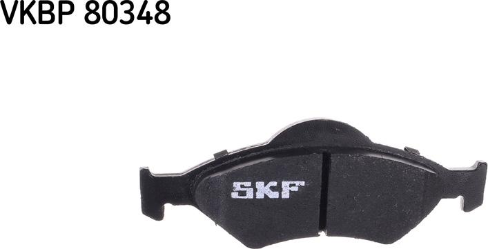 SKF VKBP 80348 - Тормозные колодки, дисковые, комплект autosila-amz.com