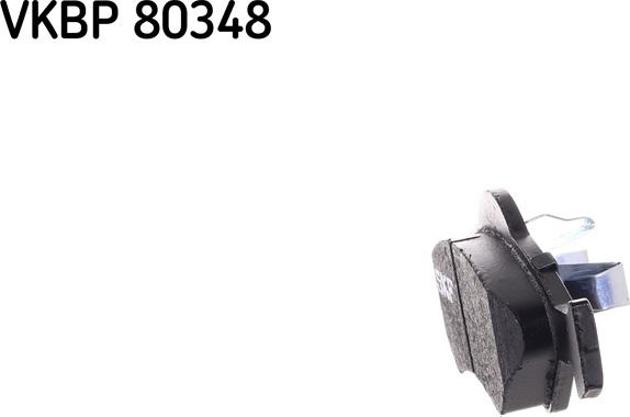 SKF VKBP 80348 - Тормозные колодки, дисковые, комплект autosila-amz.com
