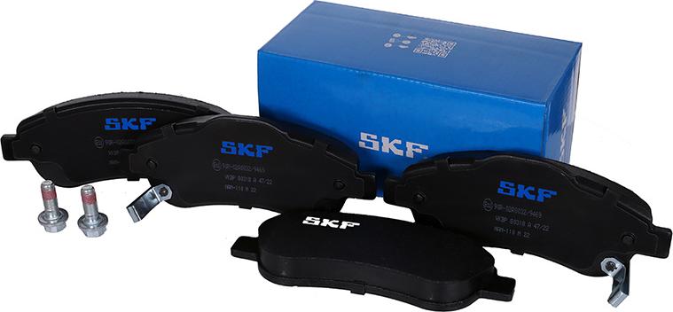 SKF VKBP 80318 A - Тормозные колодки, дисковые, комплект autosila-amz.com