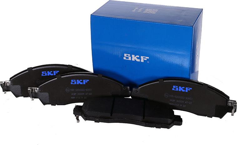 SKF VKBP 80339 - Тормозные колодки, дисковые, комплект autosila-amz.com