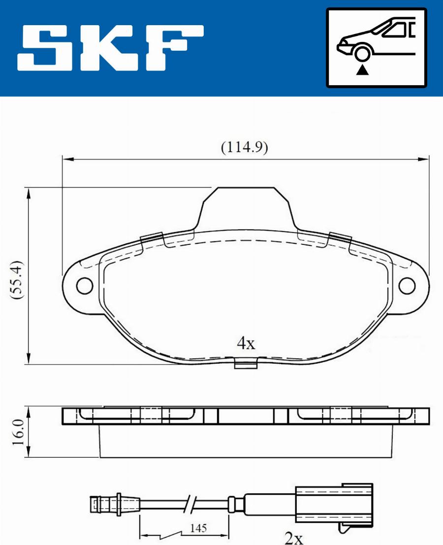 SKF VKBP 80299 E - Автозапчасть autosila-amz.com