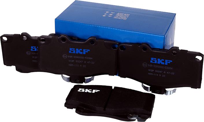 SKF VKBP 80247 A - Тормозные колодки, дисковые, комплект autosila-amz.com