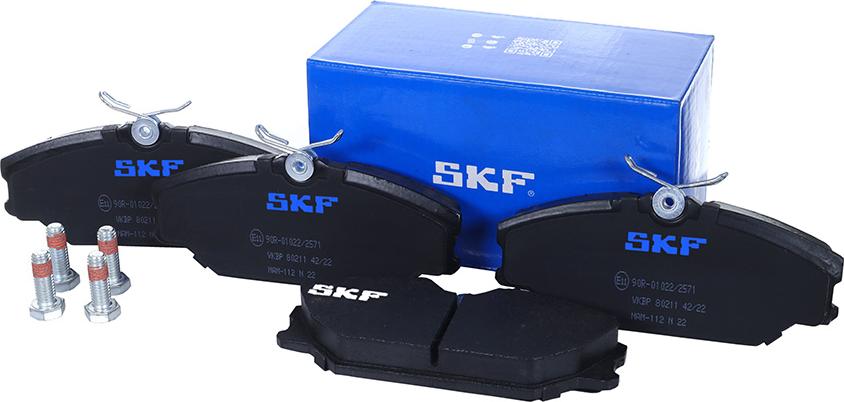 SKF VKBP 80211 - Комплект тормозных колодок, дисковый тормоз autosila-amz.com