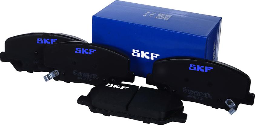 SKF VKBP 80228 A - Тормозные колодки, дисковые, комплект autosila-amz.com