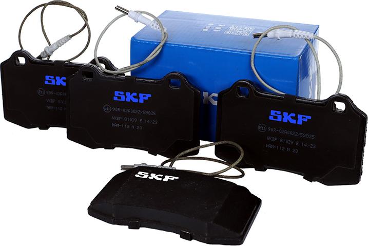 SKF VKBP 81039 E - Тормозные колодки, дисковые, комплект autosila-amz.com