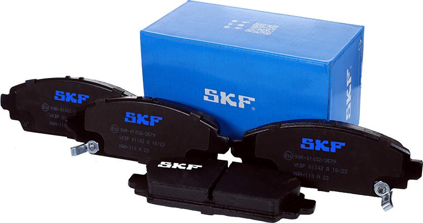 SKF VKBP 81142 A - Тормозные колодки, дисковые, комплект autosila-amz.com
