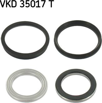 SKF VKD 35017 T - Подшипник качения, опора стойки амортизатора autosila-amz.com