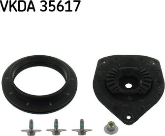 SKF VKDA 35617 - Опора стойки амортизатора, подушка autosila-amz.com