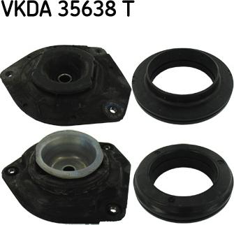 SKF VKDA 35638 T - Опора переднего амортизатора с подшипником к-кт (2шт) Kangoo autosila-amz.com