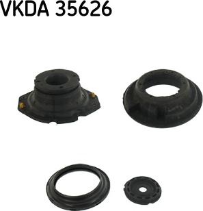 SKF VKDA 35626 - Опора стойки амортизатора, подушка autosila-amz.com