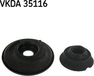 SKF VKDA 35116 - Опора стойки амортизатора, подушка autosila-amz.com