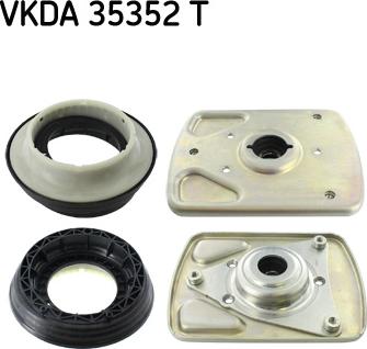 SKF VKDA 35352 T - Опора стойки амортизатора, подушка autosila-amz.com