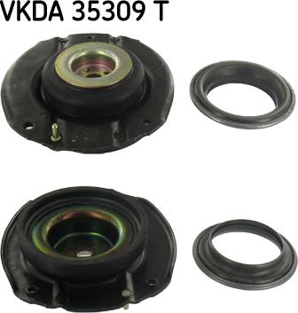 SKF VKDA 35309 T - Подшипник + опора стойки 2шт. autosila-amz.com