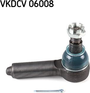 SKF VKDCV 06008 - Наконечник рулевой тяги, шарнир autosila-amz.com