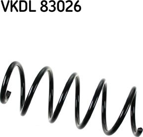 SKF VKDL 83026 - Пружина ходовой части autosila-amz.com