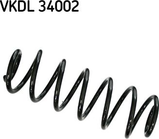 SKF VKDL 34002 - Пружина ходовой части autosila-amz.com