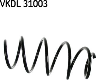 SKF VKDL 31003 - Пружина ходовой части autosila-amz.com